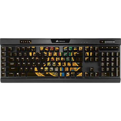 Wizarding World Harry Potter Hogwarts Houses Crest K95 RGB PLATINUM Mechanical Gaming Keyboard Skin