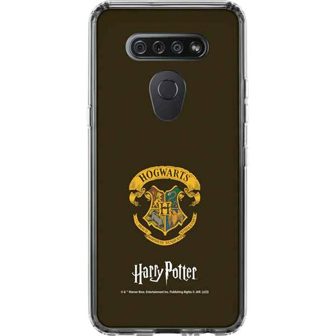 Wizarding World Harry Potter Hogwarts Houses Crest LG K51/Q51 Clear Case