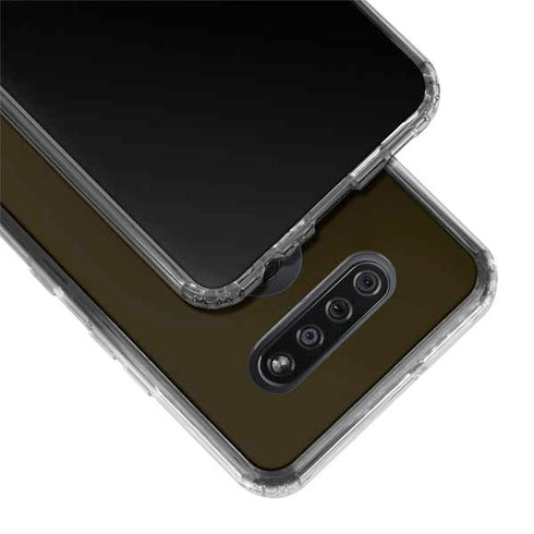 Wizarding World Harry Potter Hogwarts Houses Crest LG K51/Q51 Clear Case