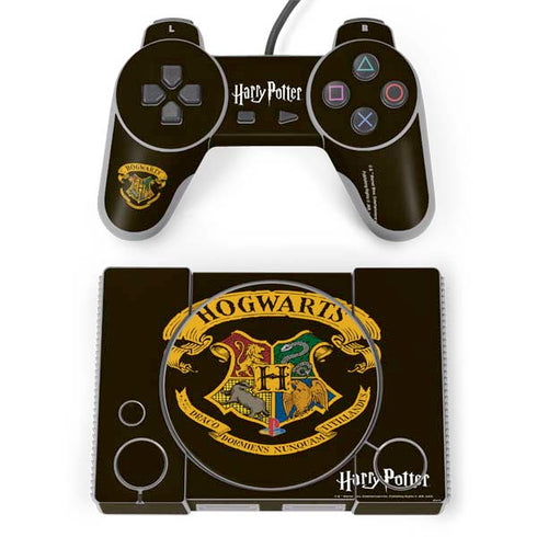 Wizarding World Harry Potter Hogwarts Houses Crest PlayStation Classic Bundle Skin