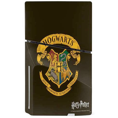 Wizarding World Harry Potter Hogwarts Houses Crest PS5 Slim Disk Bundle Skin