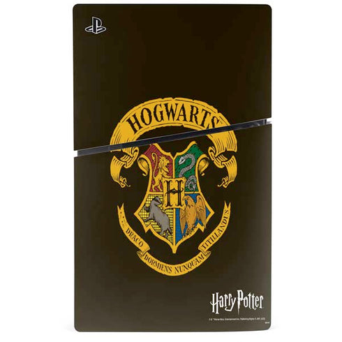 Wizarding World Harry Potter Hogwarts Houses Crest PS5 Slim Disk Console Skin
