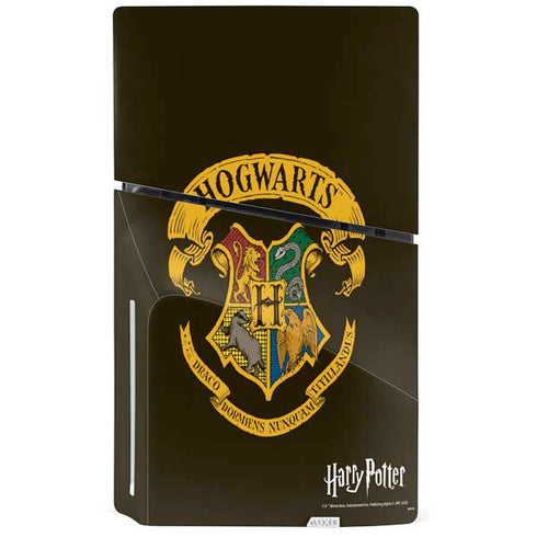Wizarding World Harry Potter Hogwarts Houses Crest PS5 Slim Disk Console Skin
