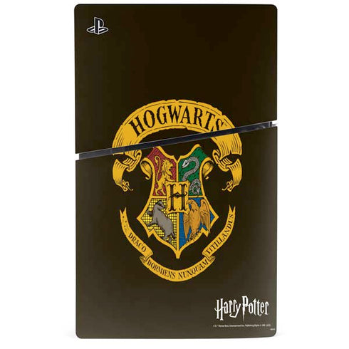 Wizarding World Harry Potter Hogwarts Houses Crest PS5 Slim Digital Edition Console Skin