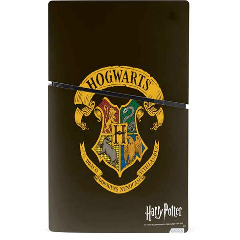 Wizarding World Harry Potter Hogwarts Houses Crest PS5 Slim Digital Edition Console Skin