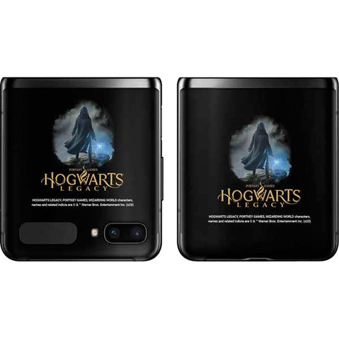 Wizarding Worlds Hogwarts Legacy Character art Galaxy Z Flip Skin