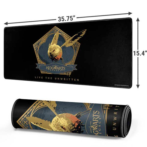 Wizarding World Hogwarts Legacy Golden Snitch Gaming Mouse Pad