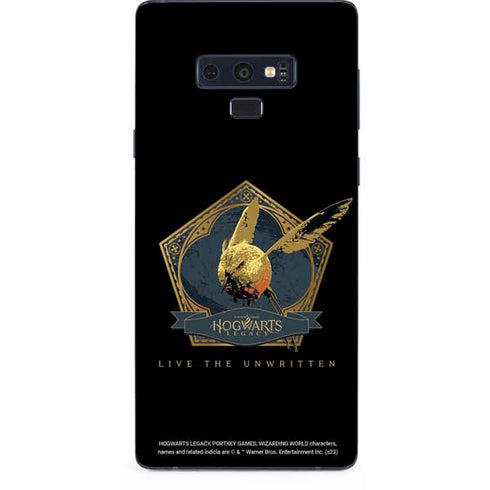 Wizarding World Hogwarts Legacy Golden Snitch Galaxy Note 9 Skin