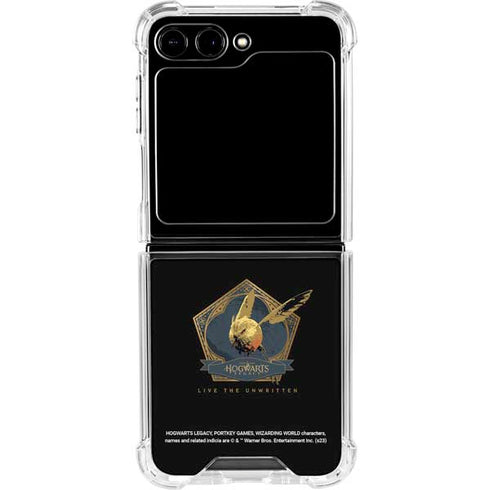 Wizarding World Hogwarts Legacy Golden Snitch Galaxy Z Flip5 5G Clear Case
