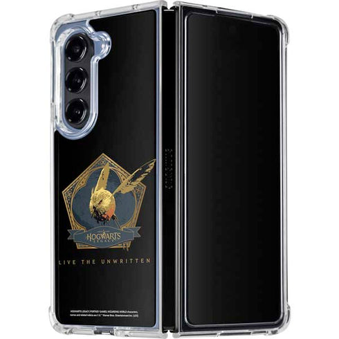 Wizarding World Hogwarts Legacy Golden Snitch Galaxy Z Fold5 5G Clear Case