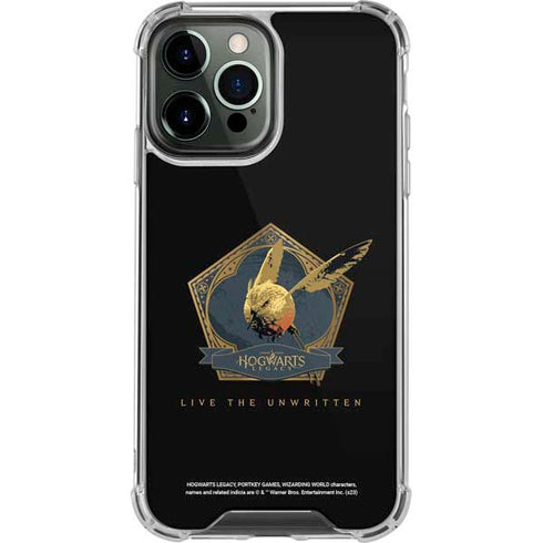 Wizarding World Hogwarts Legacy Golden Snitch iPhone 15 Pro Max Clear Case