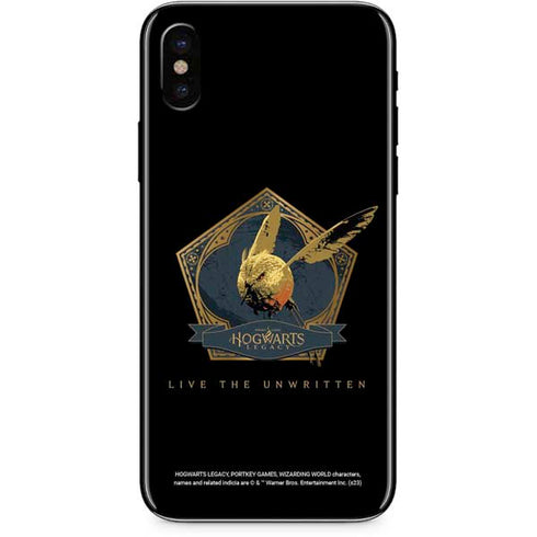 Wizarding World Hogwarts Legacy Golden Snitch iPhone XS Skin