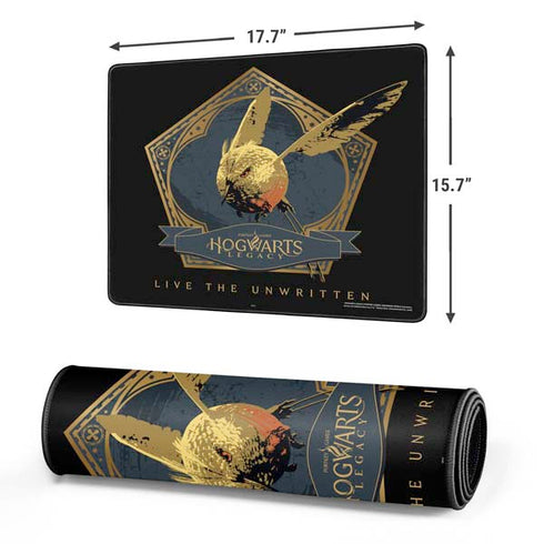Wizarding World Hogwarts Legacy Golden Snitch Gaming Mouse Pad