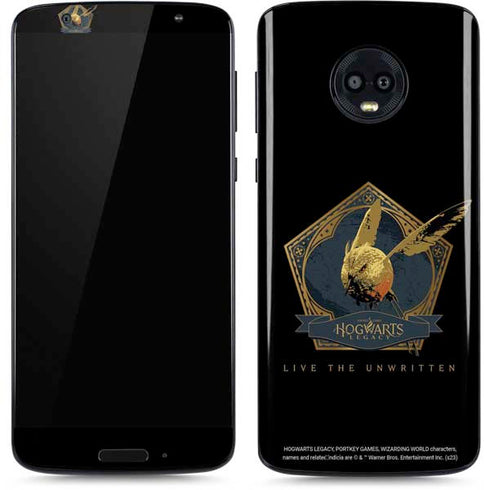 Wizarding World Hogwarts Legacy Golden Snitch Moto G6 Skin