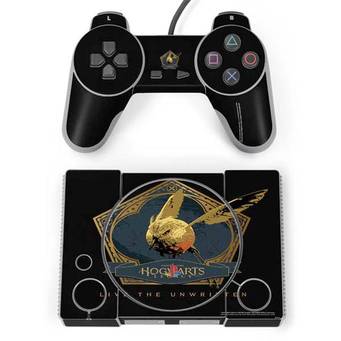 Wizarding World Hogwarts Legacy Golden Snitch PlayStation Classic Bundle Skin