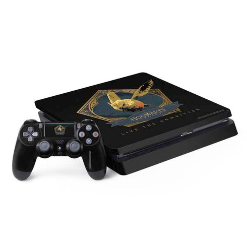 Wizarding World Hogwarts Legacy Golden Snitch PS4 Slim Bundle Skin