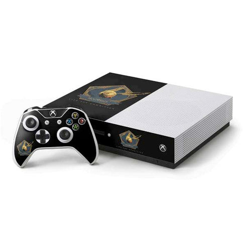 Wizarding World Hogwarts Legacy Golden Snitch Xbox One S Console and Controller Bundle Skin