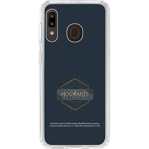Wizarding World Hogwarts Legacy Emblem Galaxy A20 Clear Case