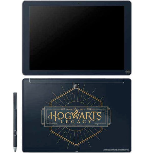 Wizarding World Hogwarts Legacy Emblem Galaxy Book 12in Skin