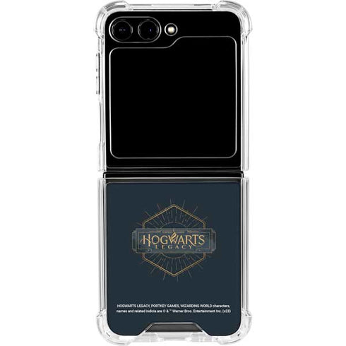 Wizarding World Hogwarts Legacy Emblem Galaxy Z Flip5 5G Clear Case