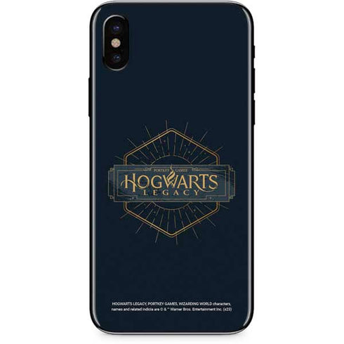 Wizarding World Hogwarts Legacy Emblem iPhone XS Skin