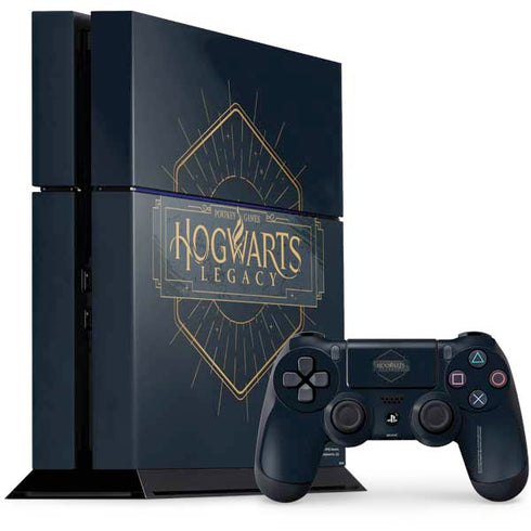 Wizarding World Hogwarts Legacy Emblem PS4 Console and Controller Bundle Skin