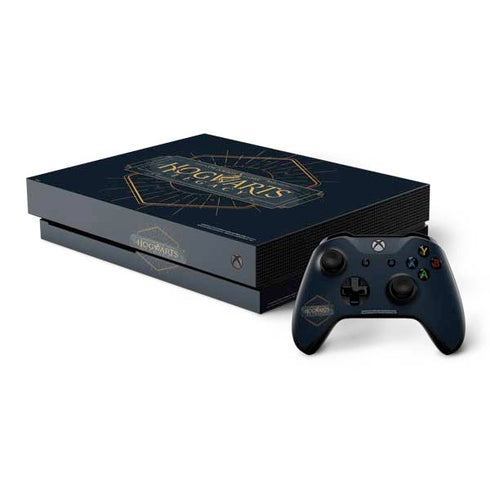 Wizarding World Hogwarts Legacy Emblem Xbox One X Bundle Skin