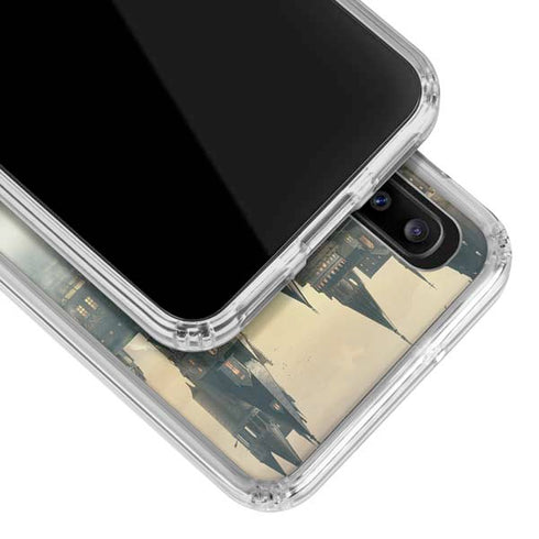 Wizarding World Hogwarts Legacy Main Poster Galaxy A20 Clear Case