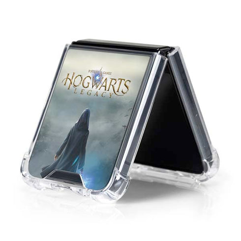 Wizarding World Hogwarts Legacy Main Poster Galaxy Z Flip5 5G Clear Case
