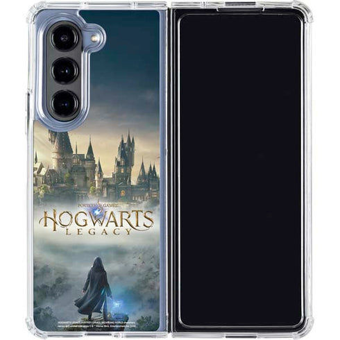Wizarding World Hogwarts Legacy Main Poster Galaxy Z Fold5 5G Clear Case