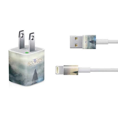 Wizarding World Hogwarts Legacy Main Poster iPhone Charger (5W USB) Skin