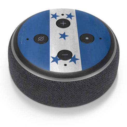 Honduras Flag Distressed Amazon Echo Dot Skin