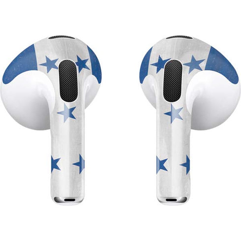 Honduras Flag Distressed Apple AirPods (3rd Gen 2021) Skin