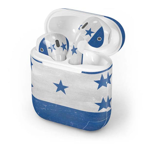 Honduras Flag Distressed Apple AirPods Skin