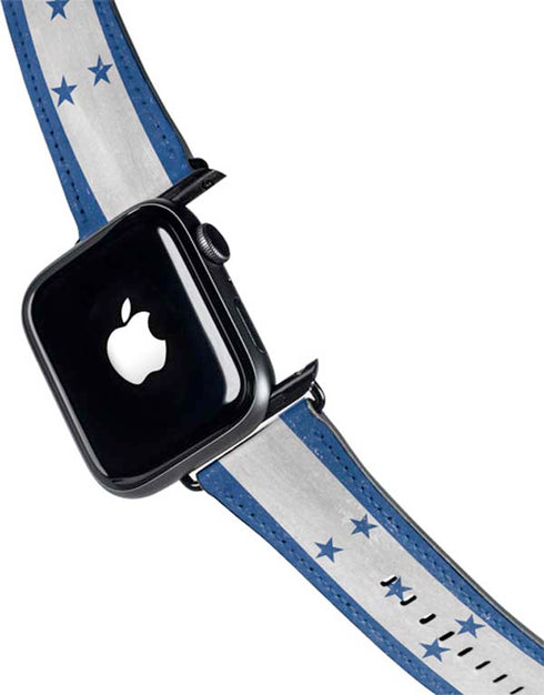Honduras Flag Distressed Apple Watch Band 42-44mm