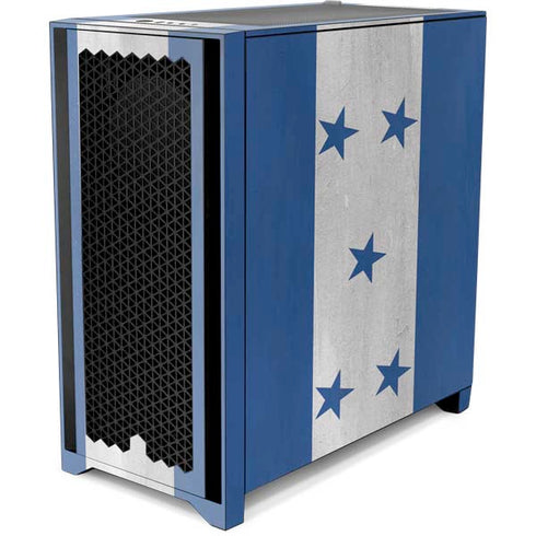 Honduras Flag Distressed Corsair 4000D Tempered Glass Mid-Tower ATX Case Skin