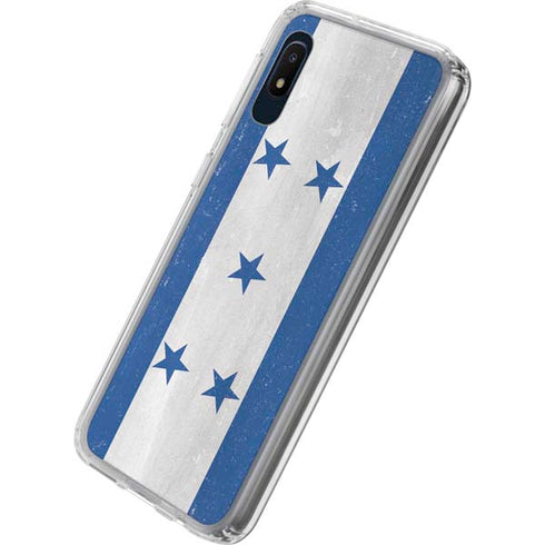 Honduras Flag Distressed Galaxy A10e Clear Case