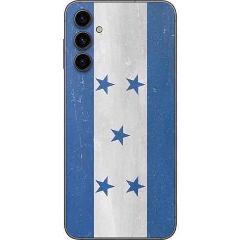 Honduras Flag Distressed Galaxy A14 5G Skin