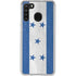 Honduras Flag Distressed Galaxy A21 Clear Case