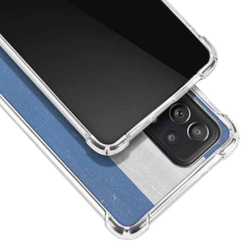 Honduras Flag Distressed Galaxy A52 5G Clear Case