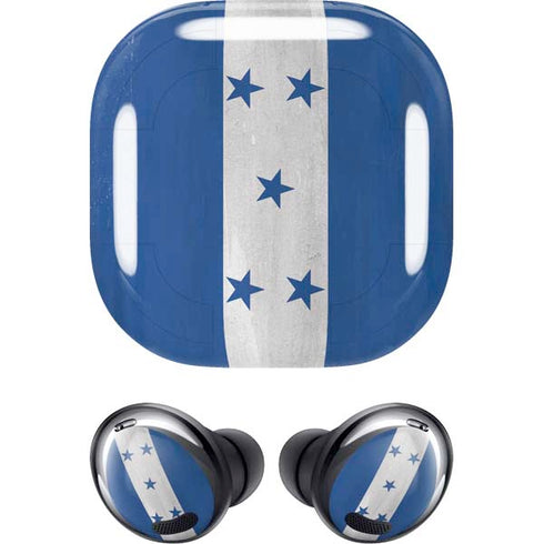Honduras Flag Distressed Galaxy Buds Pro Skin