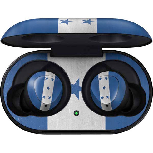 Honduras Flag Distressed Galaxy Buds Skin