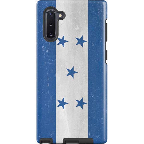 Honduras Flag Distressed Galaxy Note 10 Pro Case