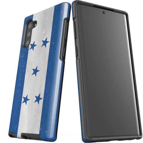 Honduras Flag Distressed Galaxy Note 10 Pro Case