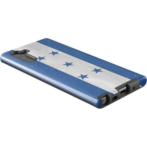 Honduras Flag Distressed Galaxy Note 10 Pro Case