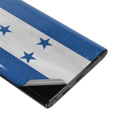 Honduras Flag Distressed Galaxy Note 10 Skin