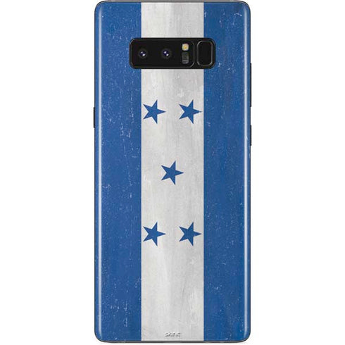 Honduras Flag Distressed Galaxy Note 8 Skin