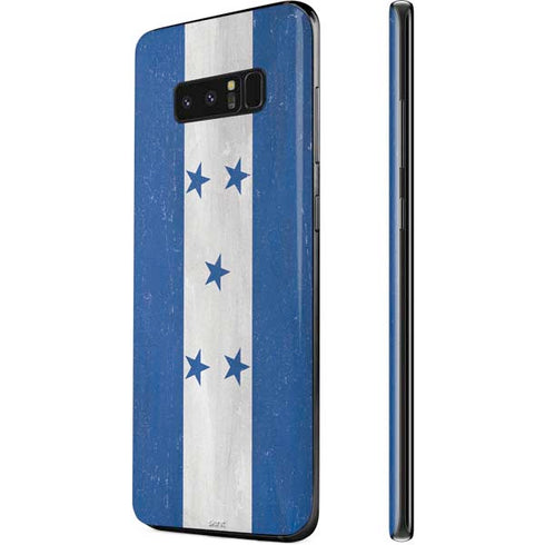Honduras Flag Distressed Galaxy Note 8 Skin