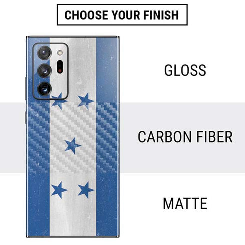 Honduras Flag Distressed Galaxy Note20 Ultra 5G Skin