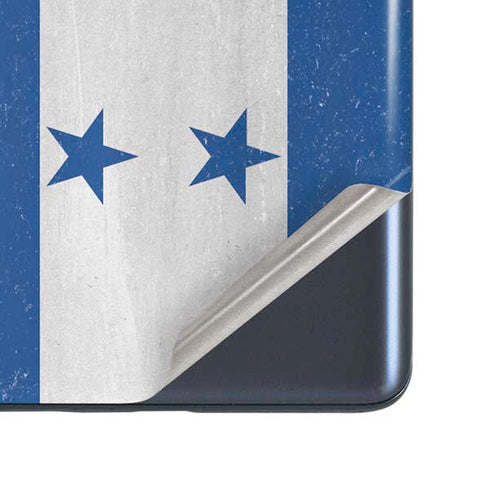 Honduras Flag Distressed Galaxy S20 Fan Edition Skin